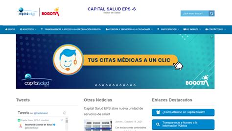 Chat citas medicas régimen subsidiado – Capital Salud EPS